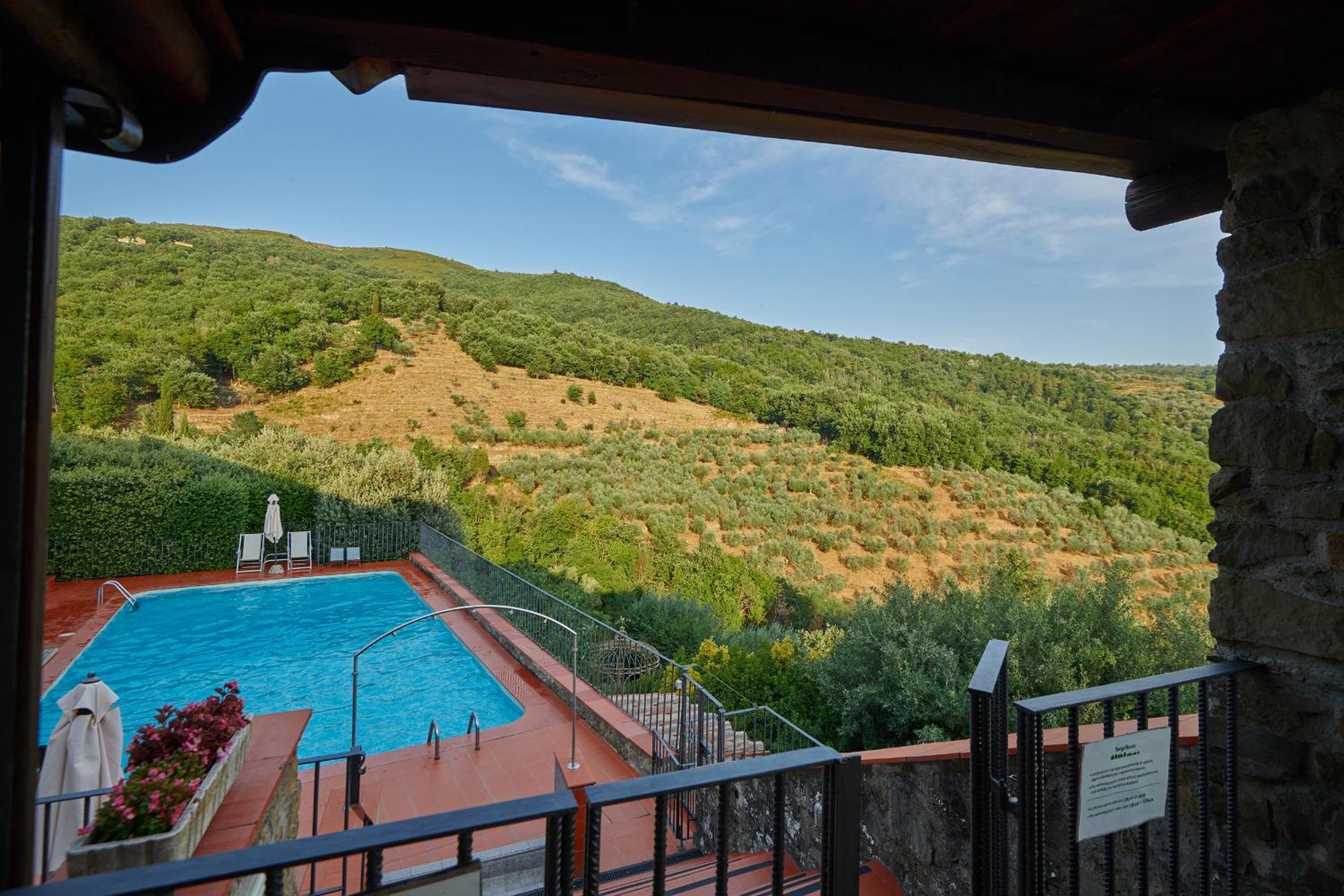 Agriturismo Borgo Mocale Castelfranco di Sopra Kültér fotó