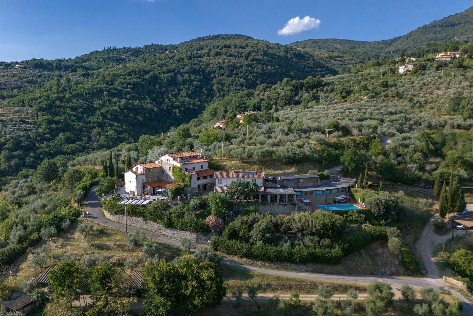 Agriturismo Borgo Mocale Castelfranco di Sopra Kültér fotó