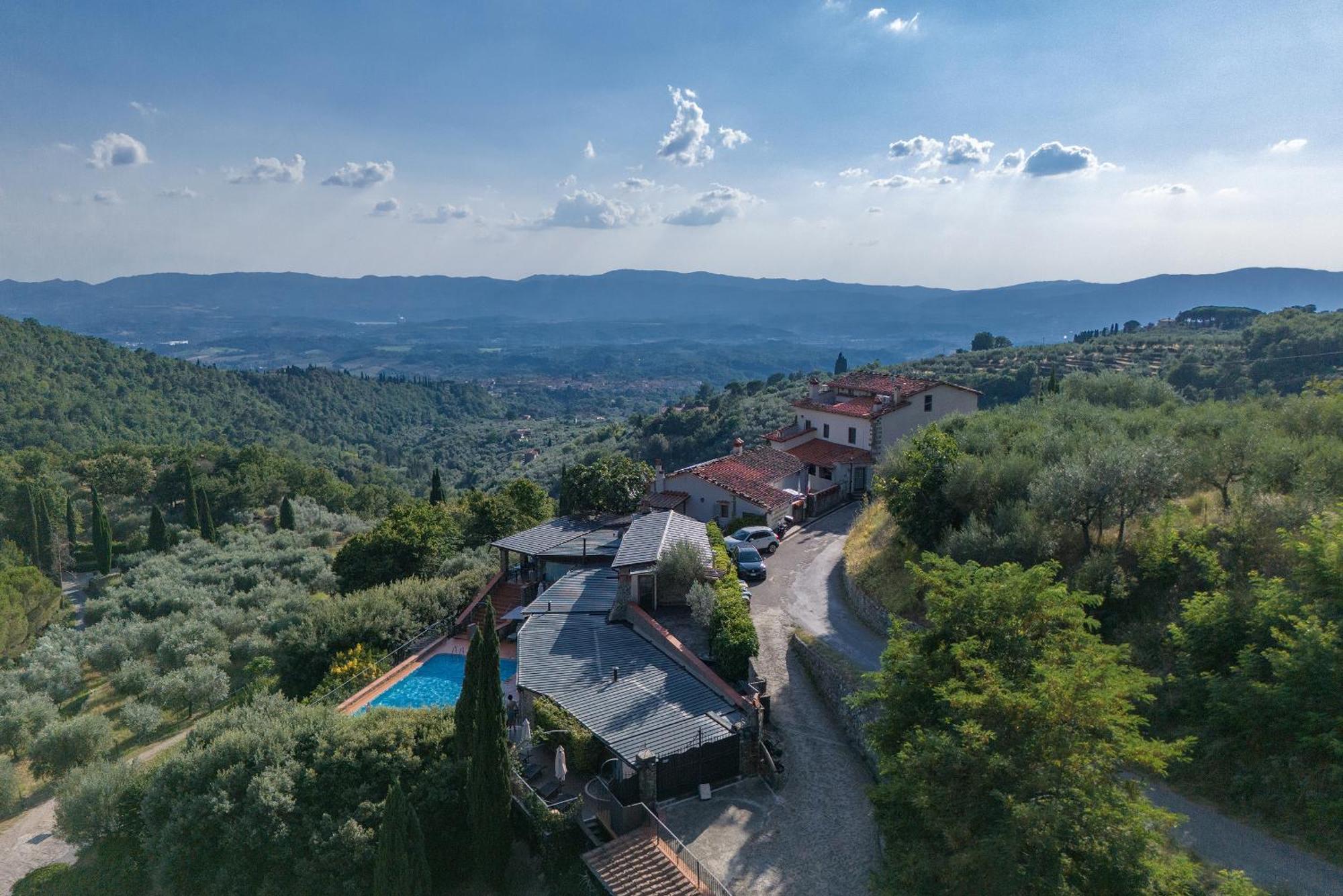 Agriturismo Borgo Mocale Castelfranco di Sopra Kültér fotó